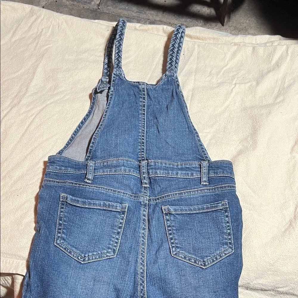 OshKosh B'gosh Blue and White Kids Overalls